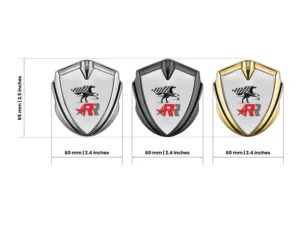 Badge Marchio Auto Stile Robusto